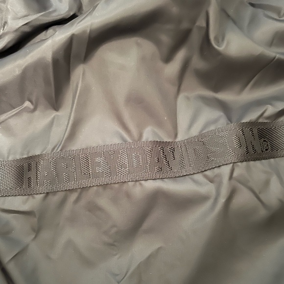 Harley Davidson leather riding coat - Picture 6 of 7